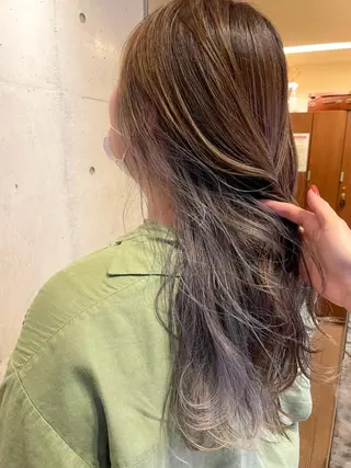 ロング 柄澤 菜南子のヘアスタイル