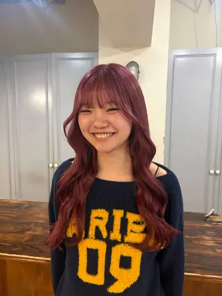 ミディアム カラー 🤩噂のMr.髪ポジ ティブ®️yu🤩のヘアスタイル