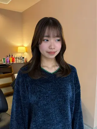 ミディアム メンズモデル募集中 YOKE reinaのヘアスタイル