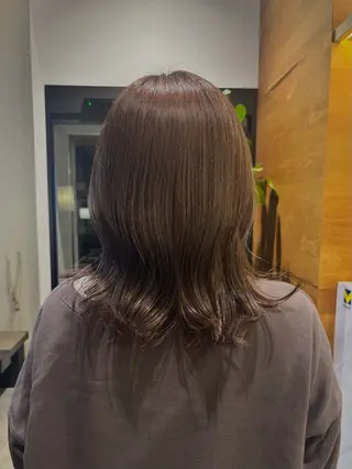 ミディアム com’sLibli 澤井凜のヘアスタイル