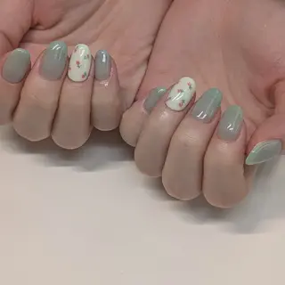 ネイル ᑎᗩIᒪ｜ᗰIᗰI｜ _५✍️Satou.のネイルデザイン