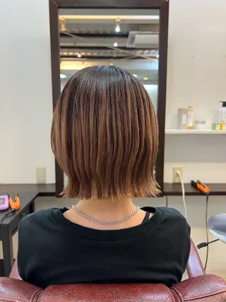 ショート 松山 優里のヘアスタイル