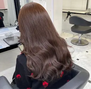 ロング カラー ヘアアレンジ 渋谷カラーモデル募集 🤍【Ayaka】のヘアスタイル