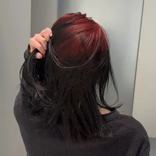 セミロング カラー 🫧ブリーチカラー/ ボブ🫧madokaのヘアスタイル