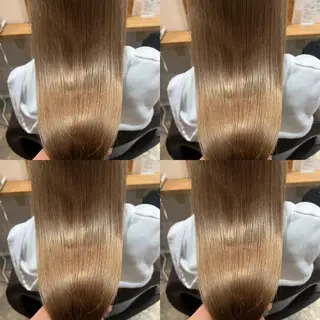 セミロング カラー レイヤー×艶髪特化 マネージャー安藤光司のヘアスタイル