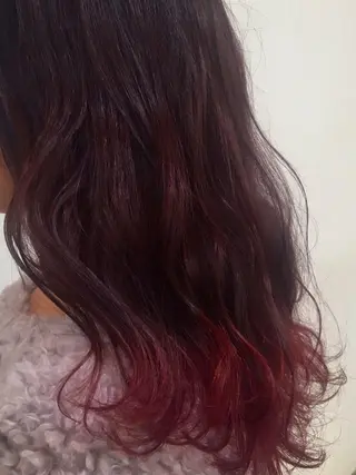 カラー RINA 🩵のヘアスタイル