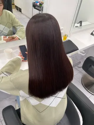 ロング カラー ヘアアレンジ 💗横浜美容室 💗HARUNAのヘアスタイル