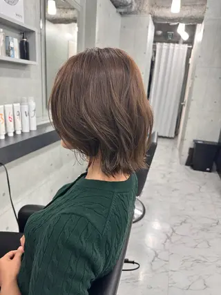 ミディアム Endearing 銀座/レイヤーカットのヘアスタイル