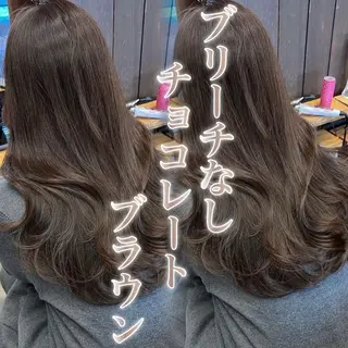 ロング カラー 髪質改善/縮毛矯正 松原和志のヘアスタイル