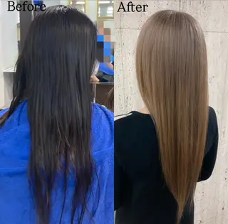 カラー こだいら ひめかのヘアスタイル