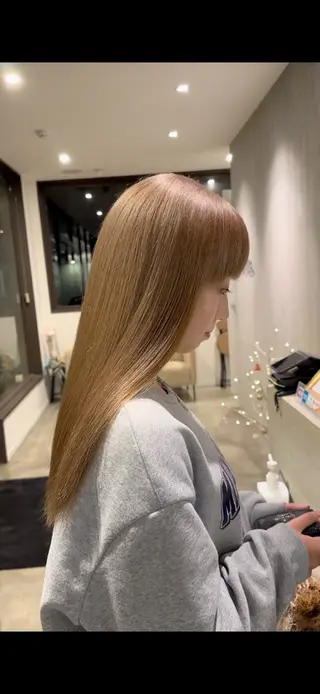 ロング 各務原/カラー/ブリ ーチお任せください！のヘアスタイル
