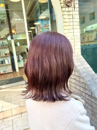 ミディアム カラー インナーカラー♡ Nanakoのヘアスタイル