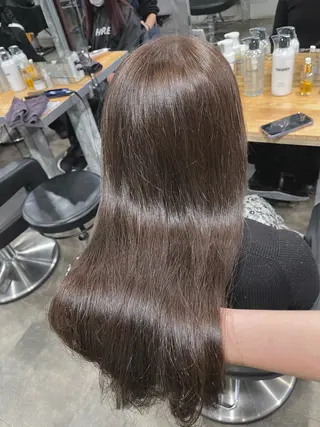 セミロング 似合わせhair🌷 momoのヘアスタイル
