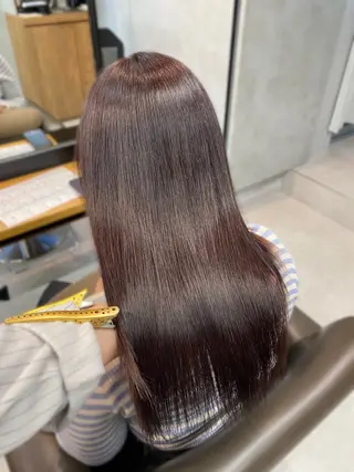 セミロング カラー お悩み解決美容師🦚 片山/銀座/有楽町のヘアスタイル