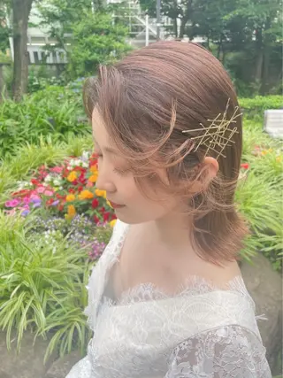 ミディアム ヘアアレンジ キッズ ヘアメイク10年から 美容師💄Anriのヘアスタイル