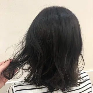 ミディアム カラー パーマ リリー /Men's/パーマのヘアスタイル