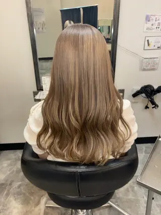 ロング カラー ヘアアレンジ ✨️レディース✨️ EX/遠藤歩未のヘアスタイル