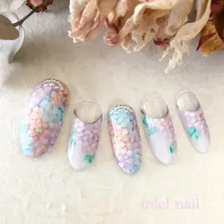 ネイル miel nailのネイルデザイン