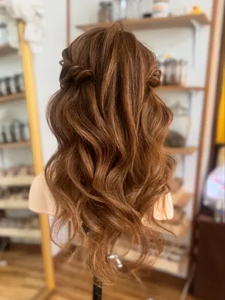 ミディアム ヘアアレンジ Yamauchi natsumiのヘアスタイル