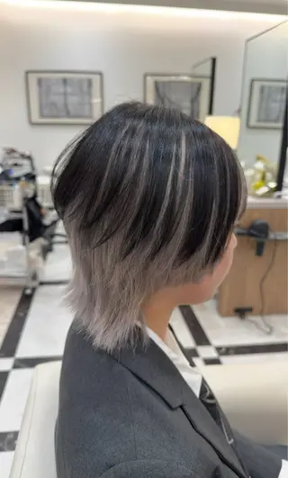 ショート ウルフカット/ ハッシュカット/山路のヘアスタイル