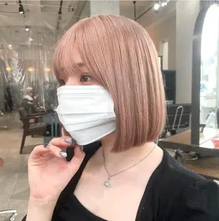 セミロング カラー ヘアアレンジ 🌹TikTok４万 ﾌｫﾛﾜｰ🌹AKIのヘアスタイル