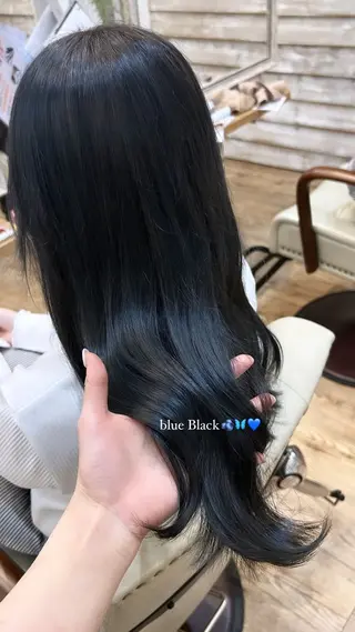 ロング カラー 🦋韓国風レイヤー 🦋AYANE⁎⁺˳のヘアスタイル