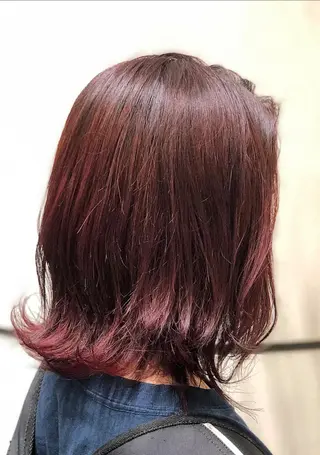 ミディアム 菊池 幹のヘアスタイル