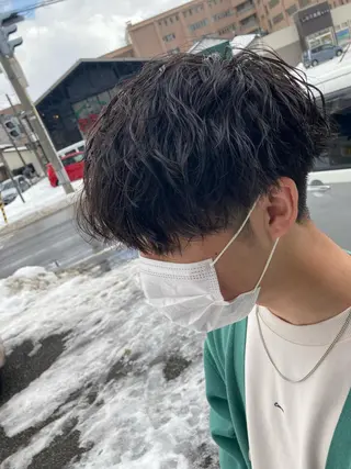 パーマ メンズ パーマが得意な【最高 悠斗】のヘアスタイル