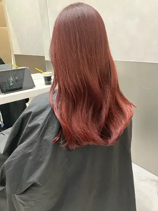 カラー 💖ブリーチなし透明 感💖ASAHIのヘアスタイル