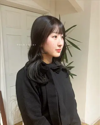 ロング カラー madoka/ 矢場町モデル募集🧦のヘアスタイル