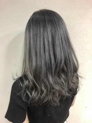 カラー ダブルスキルエクステ /羽エクステ白石宇由のヘアスタイル
