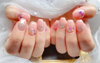 ネイル マジック ミラーのネイルデザイン