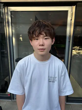 ショート レイヤー/パーマ sHOTAのヘアスタイル