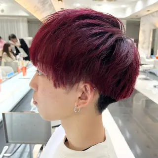 ショート カラー メンズ NYNY姫路本店 メンズパーマ藤川時也のヘアスタイル