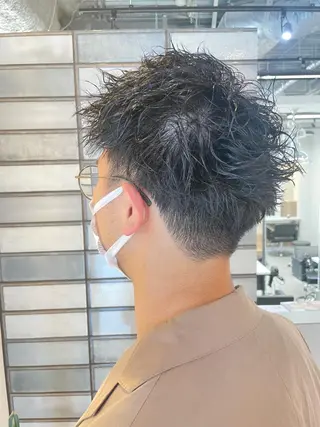 パーマ メンズ 福永速人 /メンズパーマのヘアスタイル