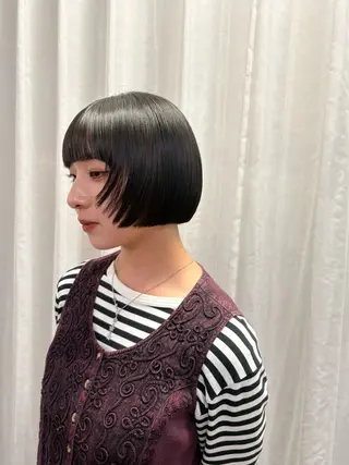 ショート aell所属・ann/ 京都美容室のヘアスタイル