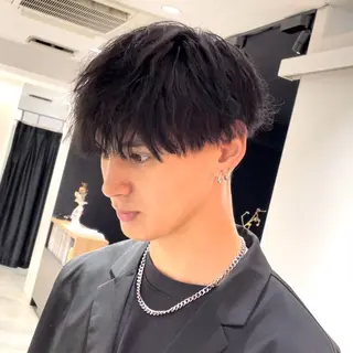 パーマ メンズ 長町/酸性ストレート /曲がる縮毛矯正のヘアスタイル