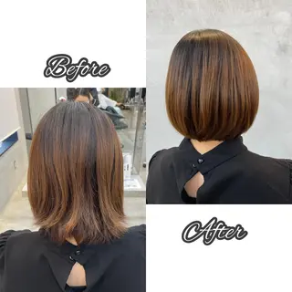 ショート 🫧艶髪/ブリーチ 🐳honami🫧のヘアスタイル