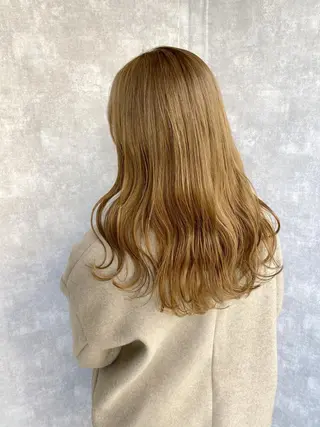 ミディアム カラー 入江 允のヘアスタイル