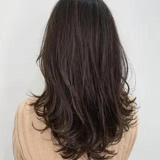 セミロング カラー 🌟高田 聖菜🌟のヘアスタイル