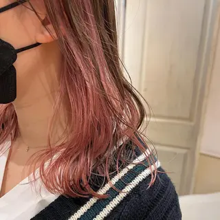 セミロング カラー レイヤー×艶髪特化 マネージャー安藤光司のヘアスタイル