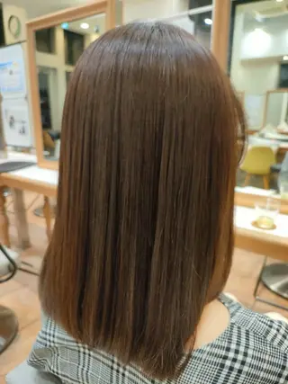 ロング 🍎オオバ アカリ🍎のヘアスタイル