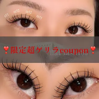 マツエク・マツパ suu_ emiriのマツエク・マツパデザイン