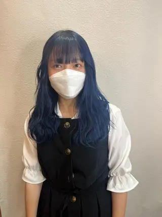 ロング カラー YUZUKI 🌙のヘアスタイル