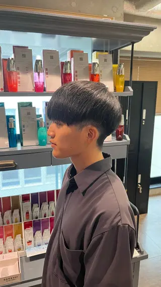 メンズ メンズカット パーマ飯野友喜のヘアスタイル