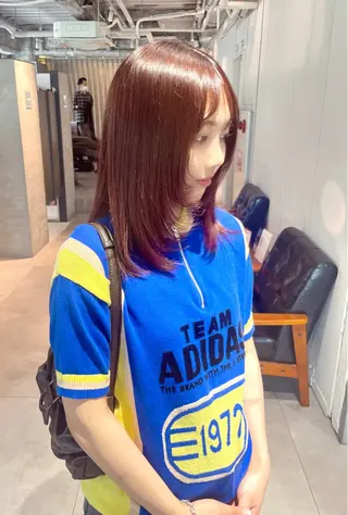 ミディアム カラー CHERIM ❤️‍🔥新家光葉のヘアスタイル