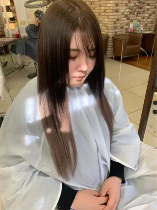 ロング カラー 羽エクステ🩷 🤍まき🤍のマツエク・マツパデザイン