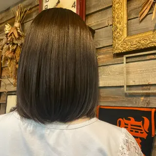 ミディアム カラー 川崎 かなでのヘアスタイル