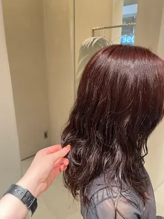 カラー 中野 沙季子のヘアスタイル