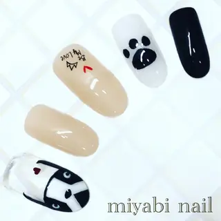 ネイル miyabi nail 桂川駅近くのネイルデザイン